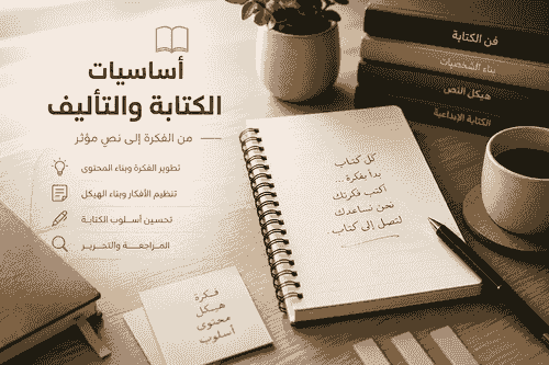 من الفكرة إلى النص: أساسيات الكتابة والتأليف