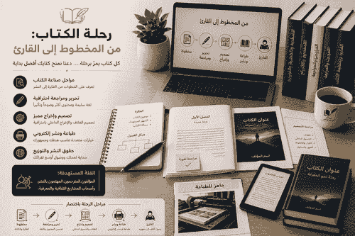 رحلة الكتاب: من المخطوط إلى القارئ