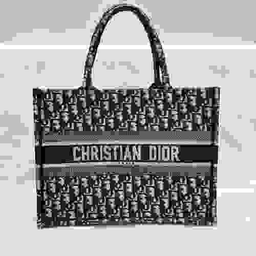 Christian Dior Book Tote Medium Oblique Dior