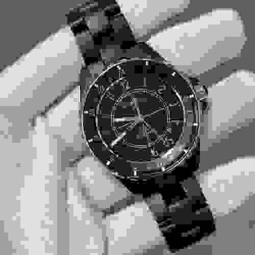 Chanel J12 GMT, 41mm matte black