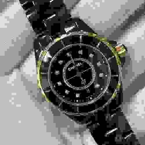 CHANEL J12 33MM 11P Diamond K18  Gold