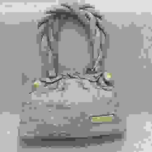  LOUIS VUITTON Nimbus Shoulder Bag Leather Monogram Olympe Women's Grey