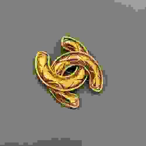 CHANEL Quilted Brooch