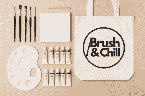 Brush & Chill Painting Kit