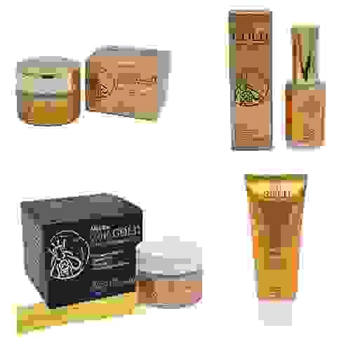 Set cosmetice, Elixir de tinerețe cu Aur 24K, pentru față 