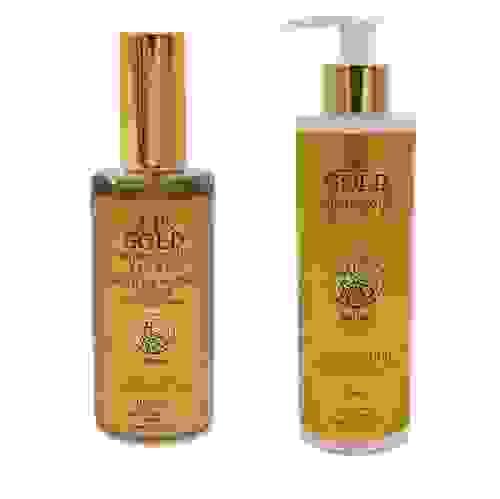 Set cosmetice, Elixir de tinerețe cu Aur 24K, pentru corp și păr 