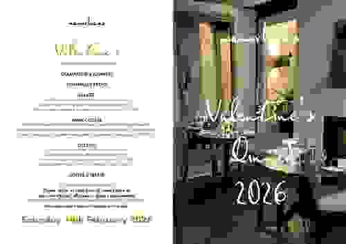 SATURDAY 14.02.26 VALENTINE'S DINNER