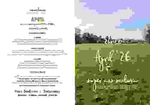 SATURDAY SUPPER : APRIL 26