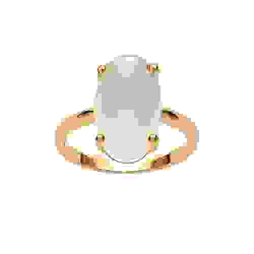 Ring "Cabochon - to the moon and back " mit Mondstein Grösse 52