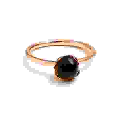 Ring "Petite" mit einem Blautopaz