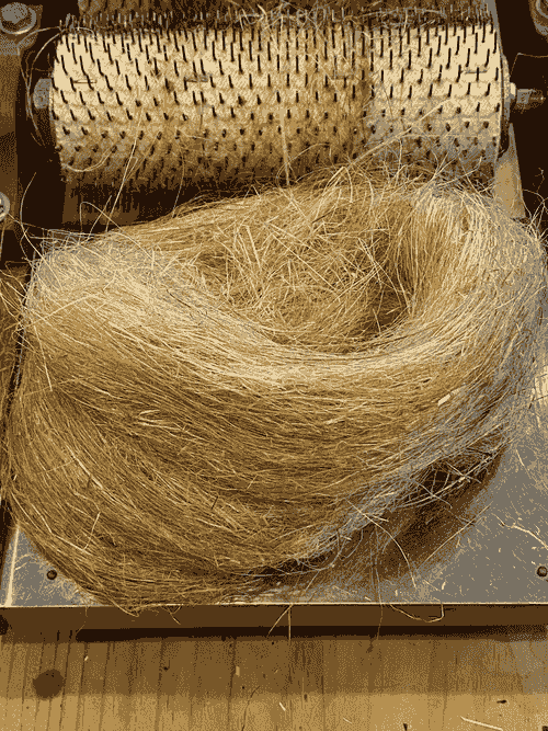 Carded Canterbury tow roving - 50g