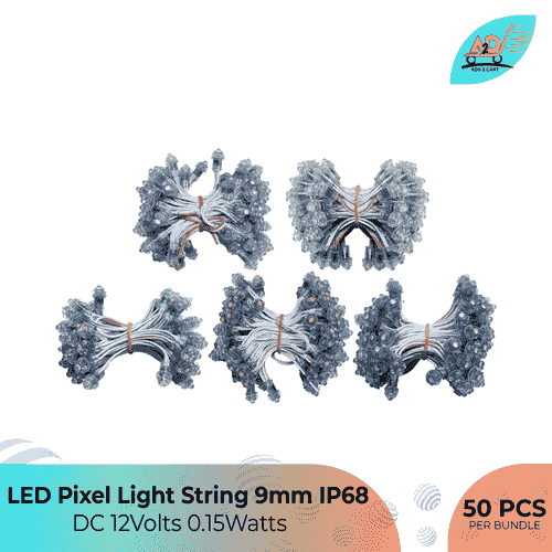Led Pixel Light String 9mm IP68 