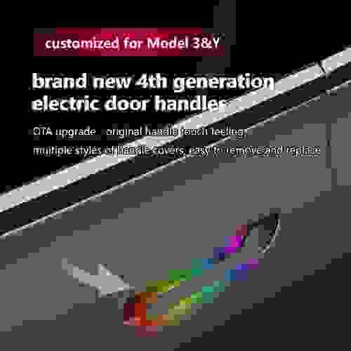 Electric Handle For Telsla Model 3/Y - brand new 4th generation  electric door handles