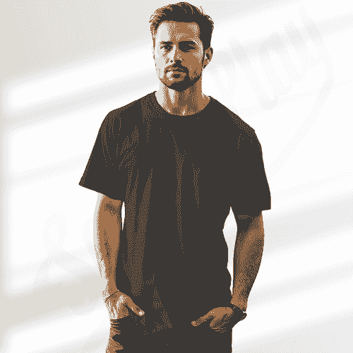 Playera Heavy Weight 300 Caballero 1