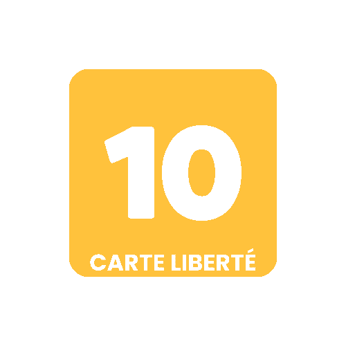 Carte Liberté 10 cours