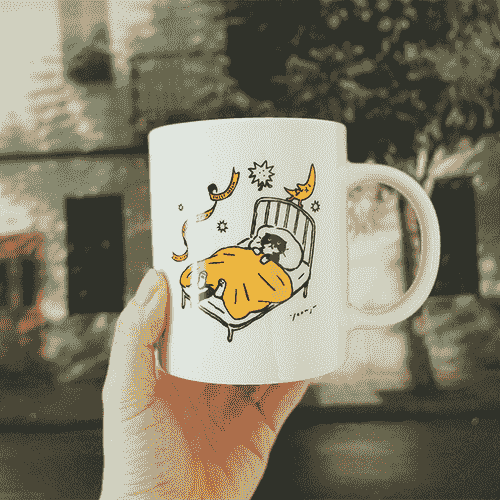 [후긴앤무닌] Good night 馬克杯