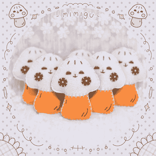 (⸝⸝ꇐꇐ) 啡菌子咪咪菇掛飾