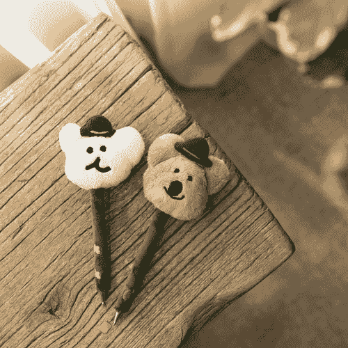 [다이노탱] Quokka & BOBO in the Woods Plush Pen