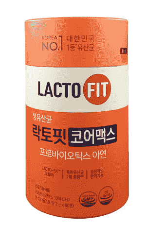 Lacto fit- core max（橙色）（2個月份量）