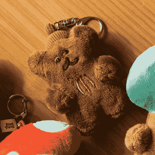 [다이노탱] Oaky Dokey BOBO keychain