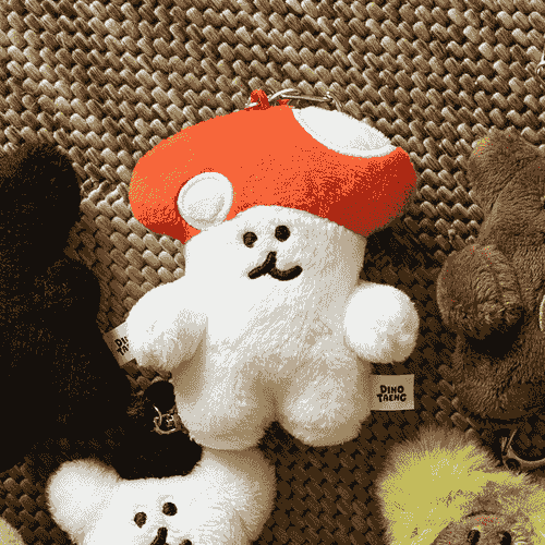 [다이노탱] BOBOSHROOM keychain