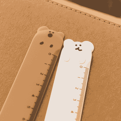 [다이노탱] QUOKKA & BOBO 12CM STICK RULER