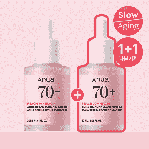 Anua Peach 70 Niacin Serum 精華液30mL (1+1套裝)