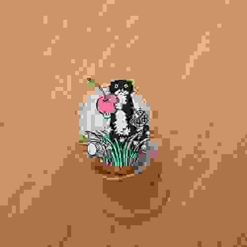 [후긴앤무닌] 手機支架 - cherry