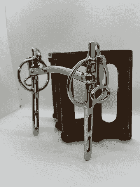 LIVERPOOL BIT SWIVEL ACTION - MULLEN MOUTH - 3 SLOTS