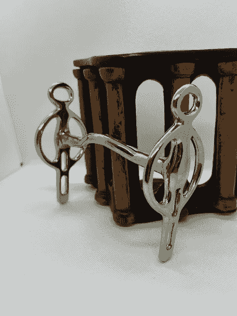 LIVERPOOL BIT, ANATOMIC BAR, FIXED CHEEK, 2 SLOTS