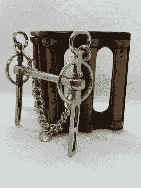 LIVERPOOL BIT - STRAIGHT BAR GERMAN SILVER - 2 SLOTS