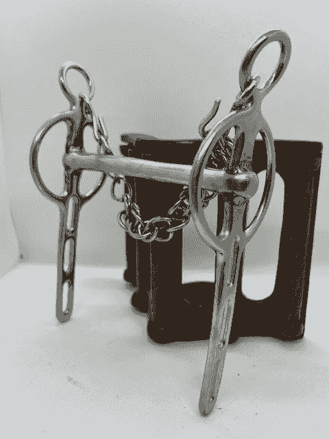 LIVERPOOL BIT, STRAIGHT BAR, FIXED CHEEK, 3 SLOTS