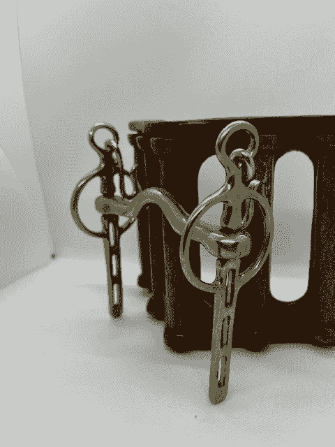 LIVERPOOL BIT - MEDIUM PORT GERMAN SILVER - 3 SLOTS