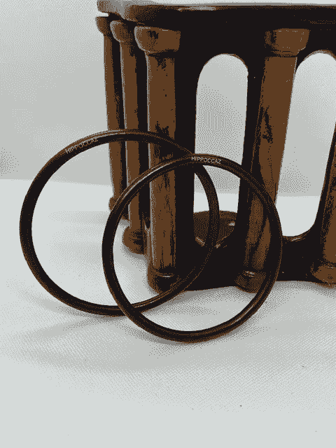 SWALES RINGS BLACK STEEL