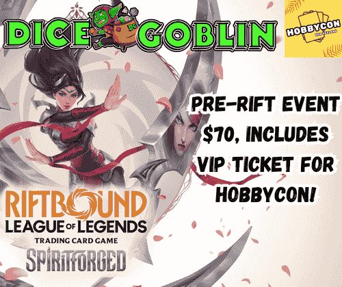 Riftbound Spiritforged Pre-rift event ticket