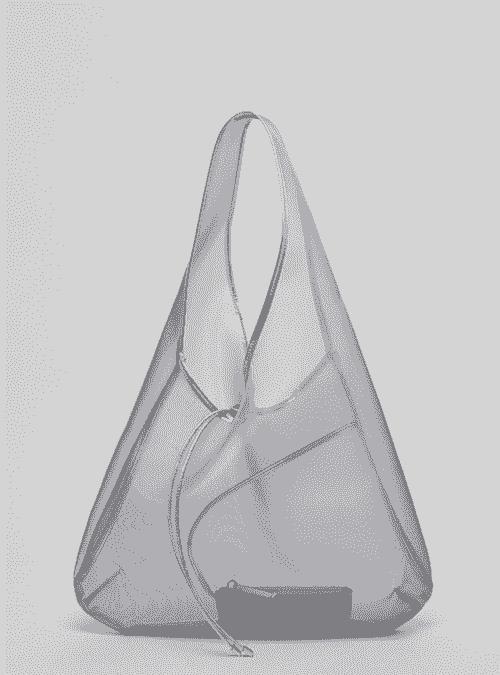 Archivpke - Luv basket bag (black/silver)