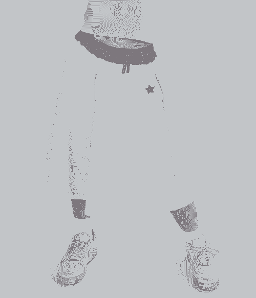 itzavibe - CHECK BANDING BERMUDA PANTS 