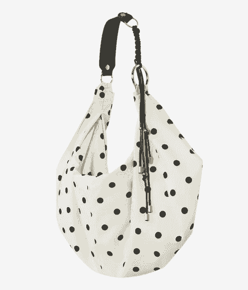 Not knowing - Braided Dot Shoulder Bag