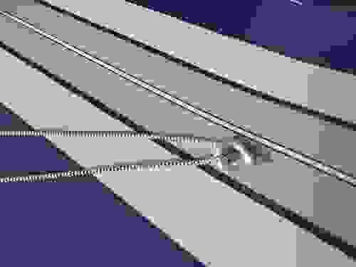 NEW SOLD OUT MADE TO ORDER Infinity Silver Swirl Pendant