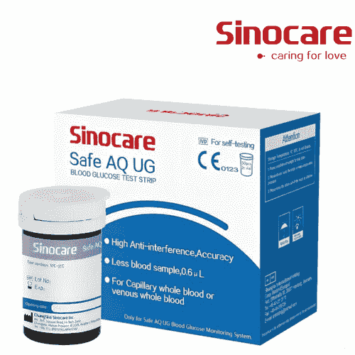 Sinocare-Safe AQ UG 血糖試紙