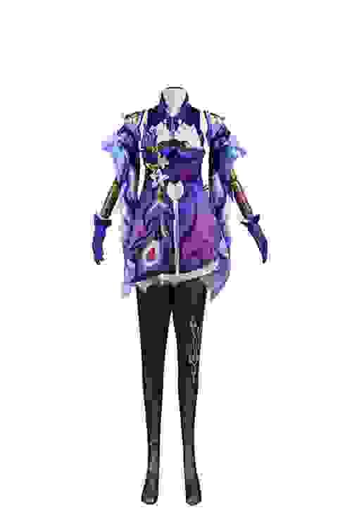 Genshin Impact Keqing Cosplay Costume