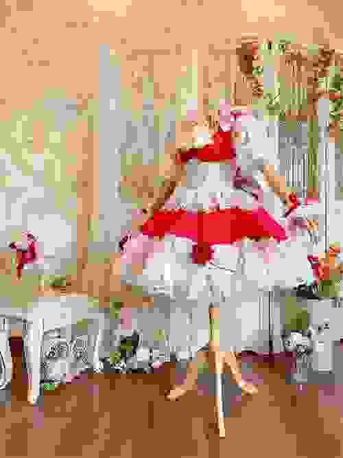 Touhou Project Flandre Scarlet Cosplay Lolita