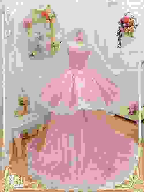 Vocaloid Bride Lolita Cosplay Dress