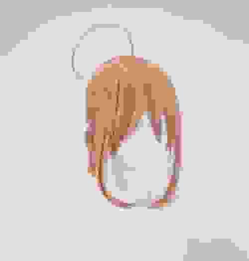 Pre-style Ogami Gakuen Suite Eruna Cosplay Wig