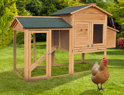 Chicken Run Coop Walk In House Rabbit Hutch Bunny Cage Duck Pet Hen Enclosure Outdoor Wooden