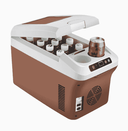 Spector Portable Car Fridge 12V Mini Refrigerator Freezer Camping Travel Cooler Warmer