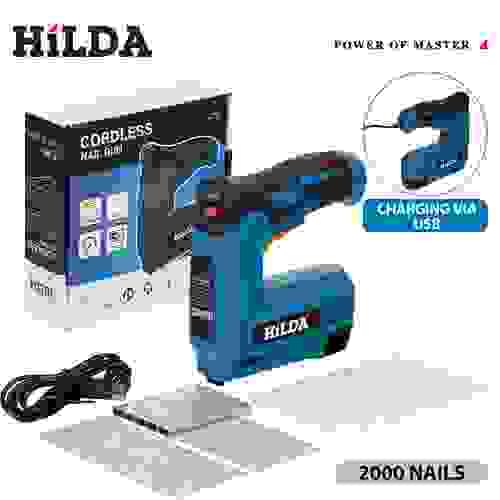 Cordless Nail Gun Nailer with Battery 2000 Neils