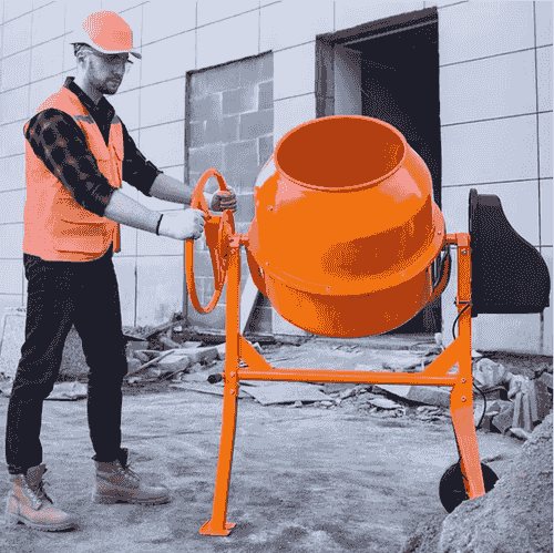 140L Cement Mixer Portable Sand Concrete Mixer Cement Mixer