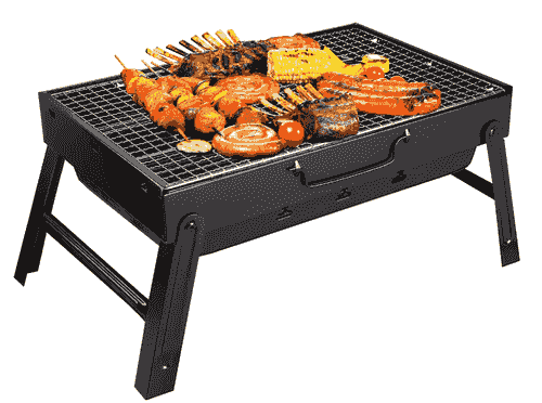 Portable Charcoal Grill, Charcoal BBQ Grill for Camping Picnic,Indoor and Outdoor Charcoal Grill