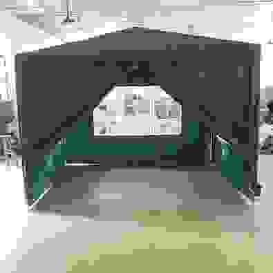 3x3 m Tent Marquee 4 Walls  green